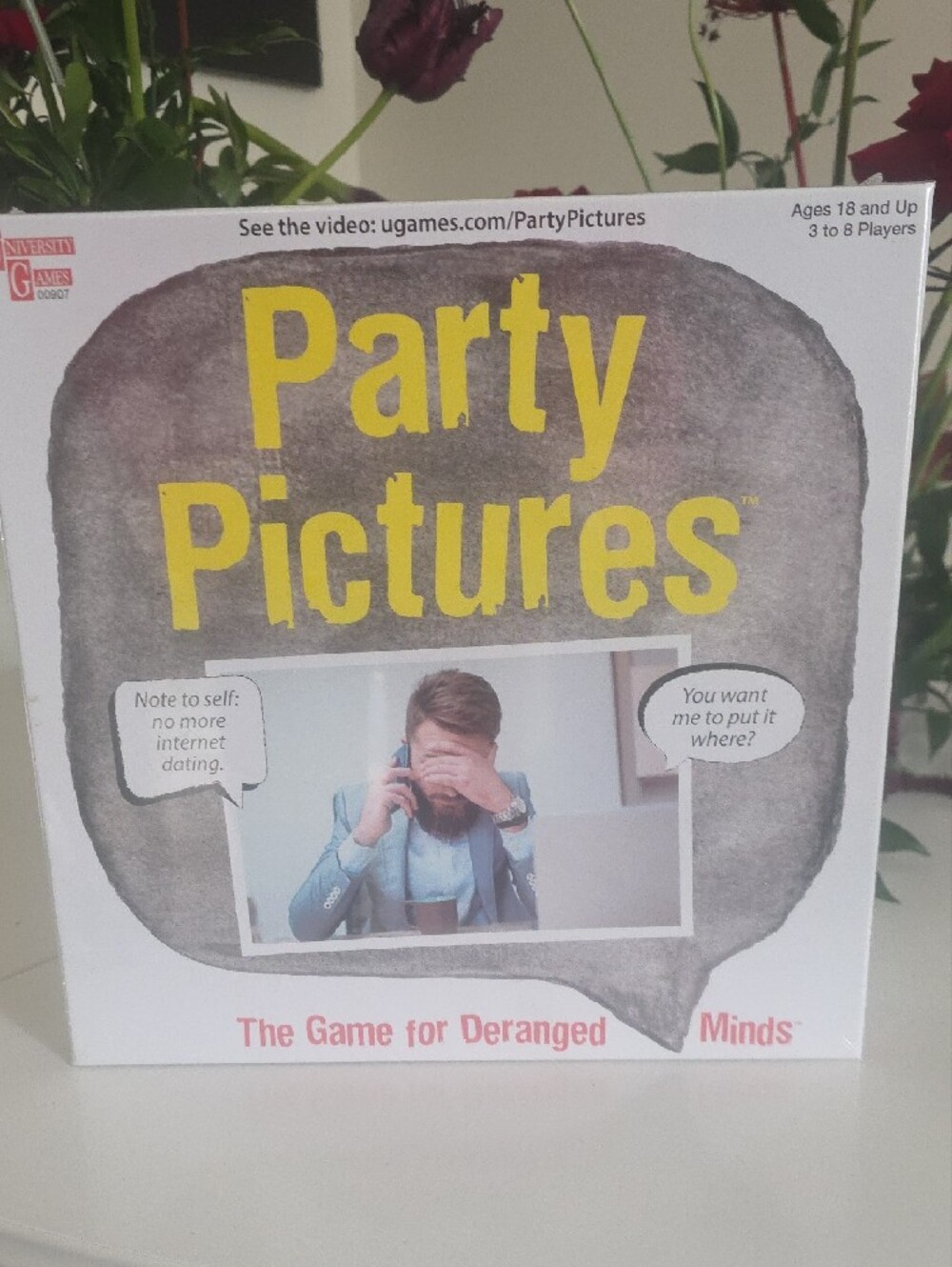 Party Pictures Party Game - White (Ungame) - Picture 2 of 6